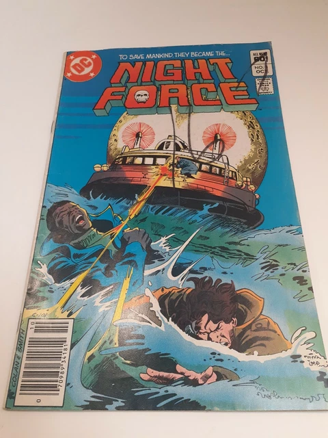 Vintage Nightforce Comic Volume 1 Number 3 October 1982 DC
