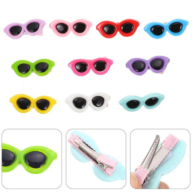 10 Piezas Gafas Mascota Hormiga Plástico Cachorro Gafas de Sol