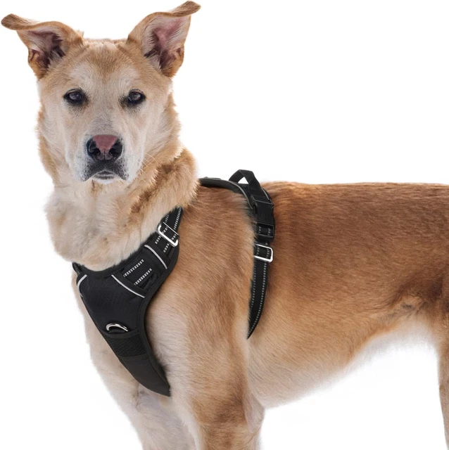 Dooradar Dog Harness for Large Dogs No Pull, No Choke Dog Harness Soft Padded,