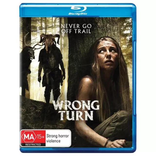 Wrong Turn Blu-Ray, New & Sealed, 210421, Free Post