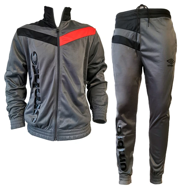 Umbro Tuta Uomo Full Zip acetata Nuova Collezione Art. 00347