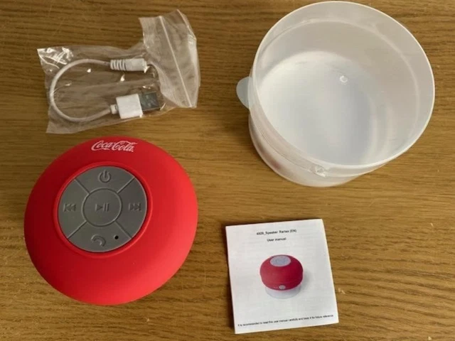 Caixa de som wireless portátil Bass Speaker Coca-Cola | INOVAX SOLUTION