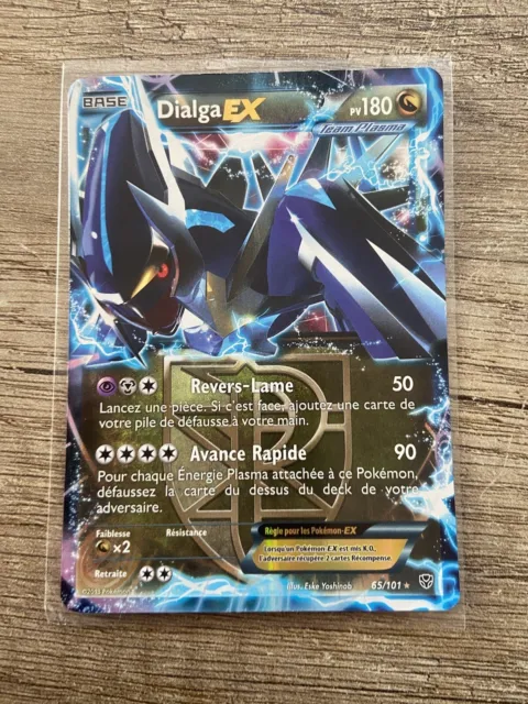 Carte Pokémon Dialga Ex Full metal - 180PV - 122/119 secret rare