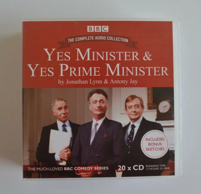 Yes Minister & Yes Prime Minister - Unabridged Audiobook - 20CDs - Chivers