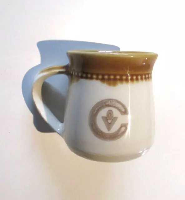 Bendigo Pottery Mug with VFL logo