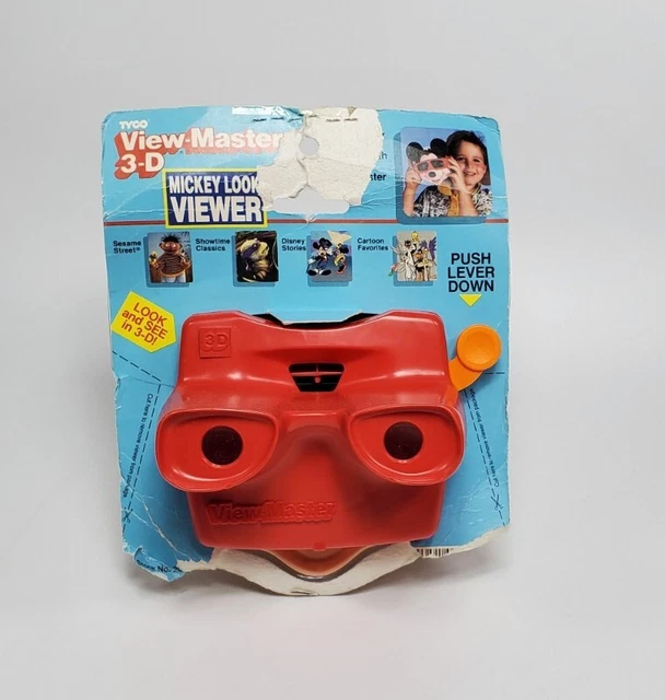 VINTAGE TYCO VIEW-MASTER Mickey Mouse Look Viewer Disney New (box ...