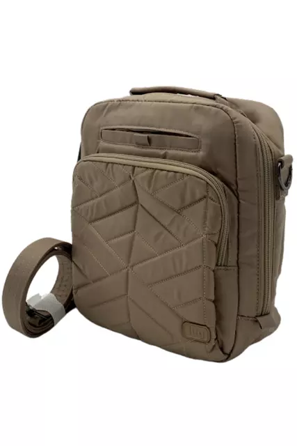 Lug RFID Medium Crossbody with Top Handle Ranger 2 Sand Taupe