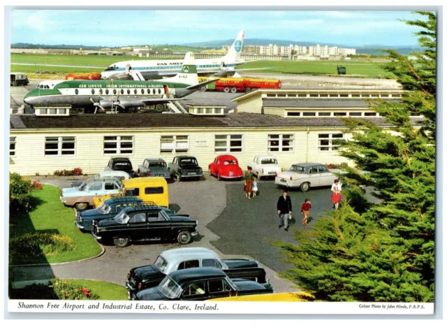 c1960's Shannon Free Airport and Industrial Estate Co. Clare Ireland Postcard