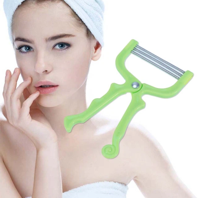 Depiladora de vello facial manual de resorte belleza