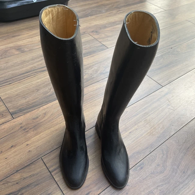 COTTAGE CRAFT EQUESTRIAN Rubber Riding Boots Real Leather Cuff - Main Image