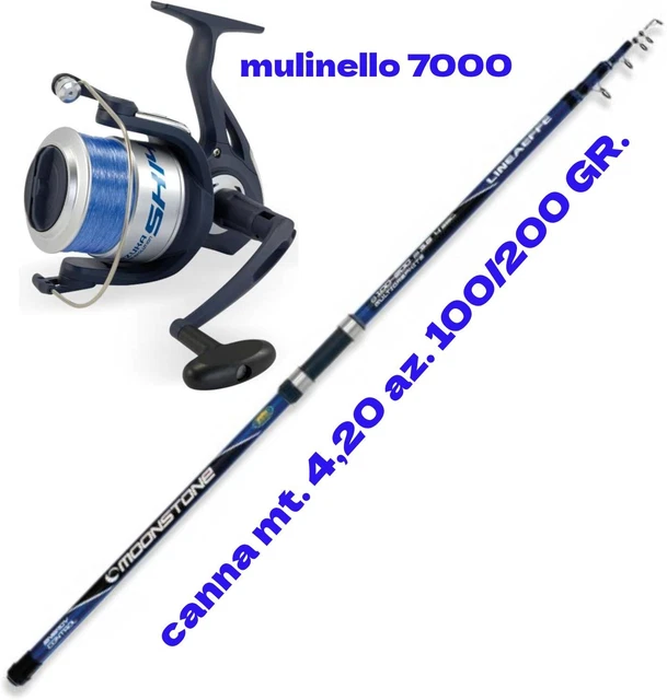 canna mackerel 3m mulinello pesca bolentino pagello sgombro palamita barca canna mackerel 3m mulinello pesca bolentino pagello sgombro palamita barca
