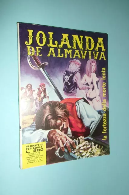 JOLANDA DE ALMAVIVA numero 48 1972 ediz.. RG Manara