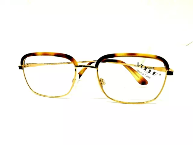 montatura per occhiali da vista uomo vogue manuel donna anni 80 vintage oro
