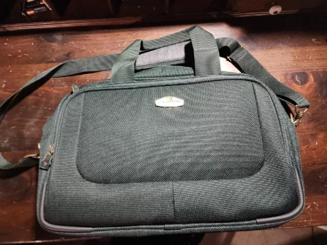 Ricardo Beverly Hills GREEN Small Travel Bag Crossbody Carry On Style 3516
