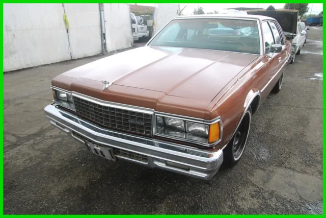 (OAB) 1978 Chevrolet Caprice 8 Cylinder Automatic NO RESERVE