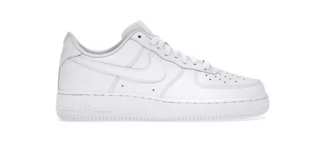 Nike Air Force 1 '07 Retro Low Triple White Sneakers (CW2288-111) Mens & GS