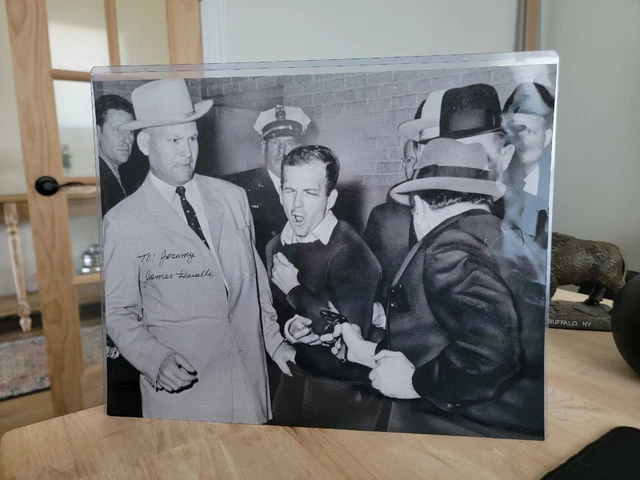 JAMES LEAVELLE - Authentic Signed Autographed 11x14 Photo - Detective, JFK