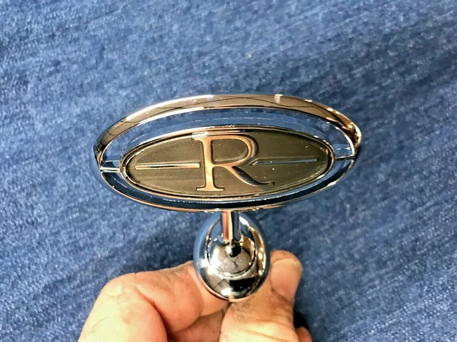 1989 1990 1991 1992 1993 Buick Riviera Factory Chrome Hood Ornament NEW GM NOS