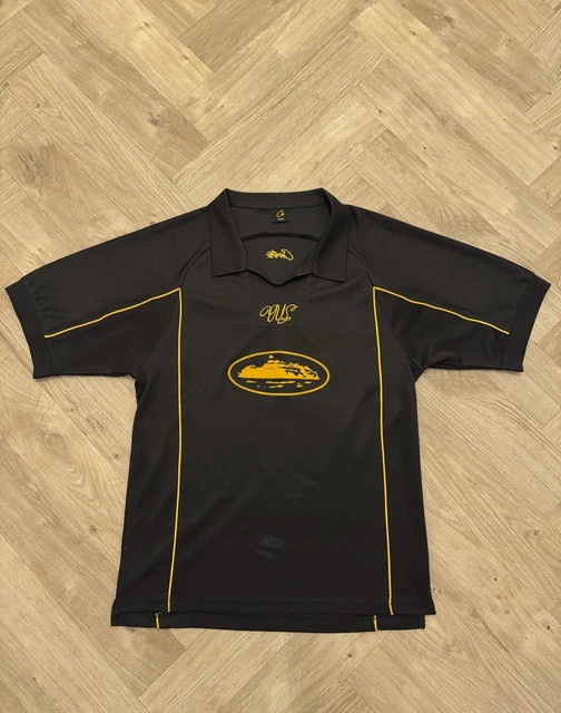 CORTEIZ TALISMO FOOTBALL Jersey - Black & Gold - Brand New