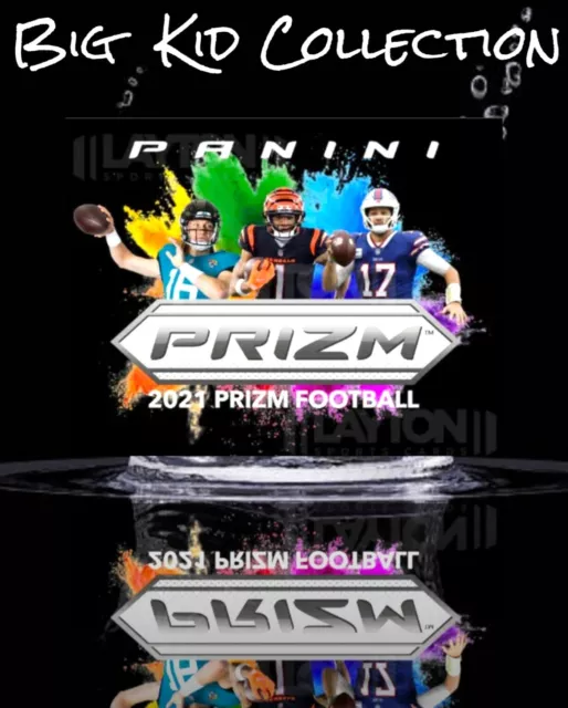 2021 Panini Prizm Football Silver Holo Prizm Colors (Vets & Rookies) You Pick
