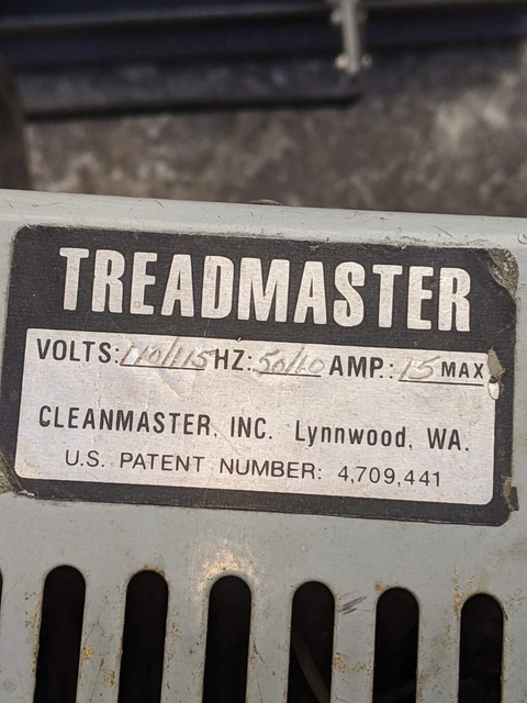 Cleanmaster Treadmaster Escalator Cleaning System