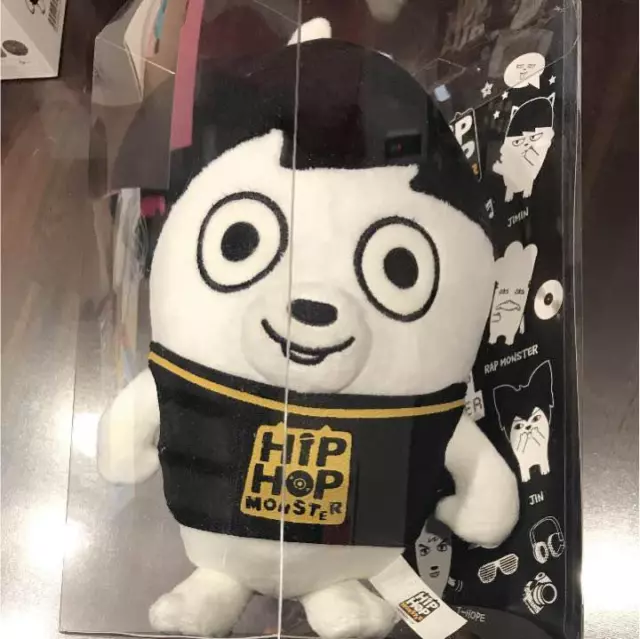 BTS JUNGKOOK Hip Hop Monster Plush Doll toy official goods bangtan boys hiphop