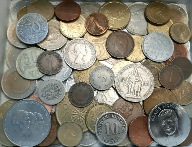 Münzen Sammlung Aus Aller Welt Mit Deutsches Reich Nachlass Lot Konvolut 2