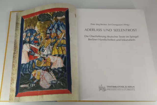 Aderlass und Seelentrost  Begleitband zur Ausstellung Berlin/Nürnberg 2003 2