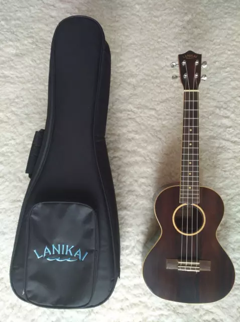 Ukulele - Lanikai Tenor Ukulele - Mod. ZR-T - Exotic Ziricote  - incl. Gigbag