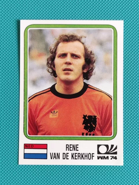 Nederland (Rene Van Der Kerkhof) - Panini Munchen 74 World Cup Story Sticker