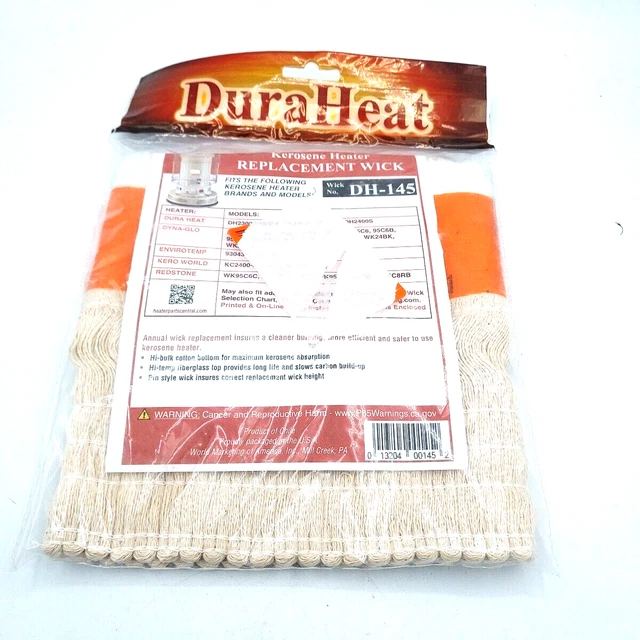 DuraHeat Kerosene Heater Wick Replacement DH-145 Dyna-Glo Enivrotemp Kero-World