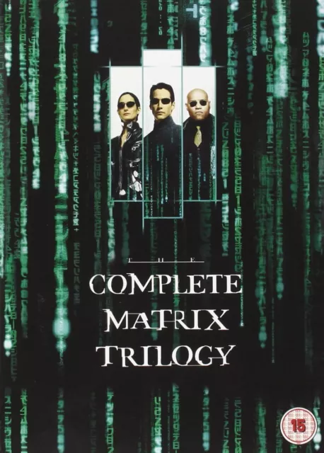 The Matrix Trilogy (DVD) Carrie-Anne Moss Jada Pinkett Smith Keanu Reeves