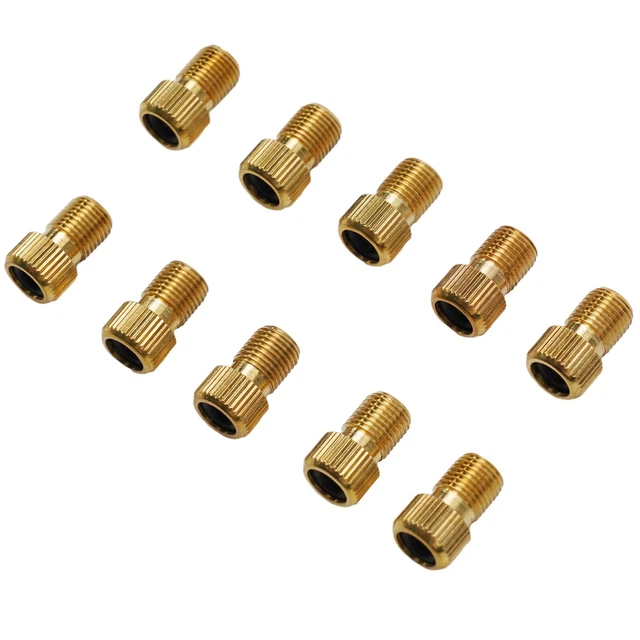 Nuovissimo adattatore testa conversione adattatore valvola 10 pz accessori bicic