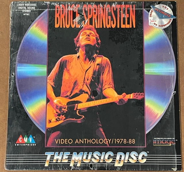 BRUCE SPRINGSTEEN VIDEO Anthology 197888 Laserdisc (1989, CMV
