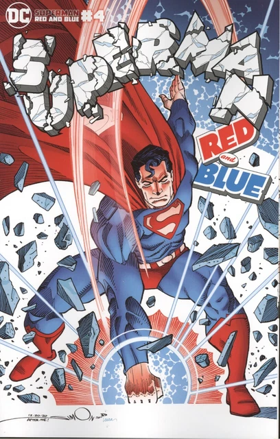Superman Red & Blue #4 Cover B Walter Simonson Variant Vf/Nm 2021 Dc Hohc