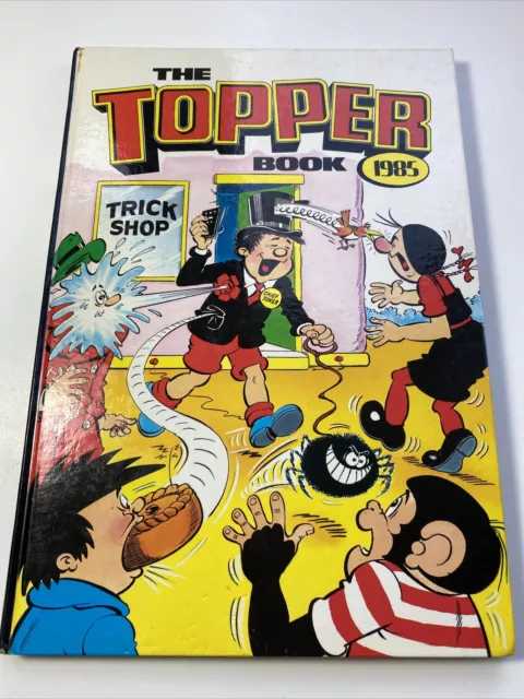 THE TOPPER BOOK ANNUAL 1985 - (Vintage Comics / Nostalgic / Retro Gifts)