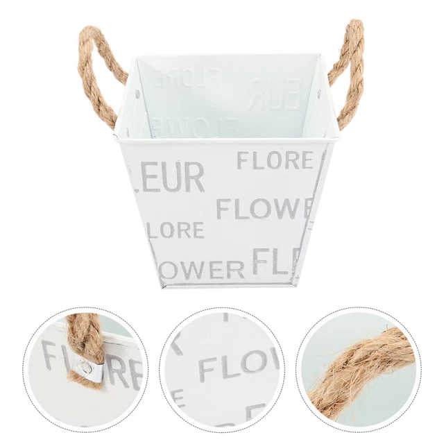 Pianta Vaso In Ceramica Umanoide - Fioriera Bonsai Simpatica, Bianca, Decorazione Originale