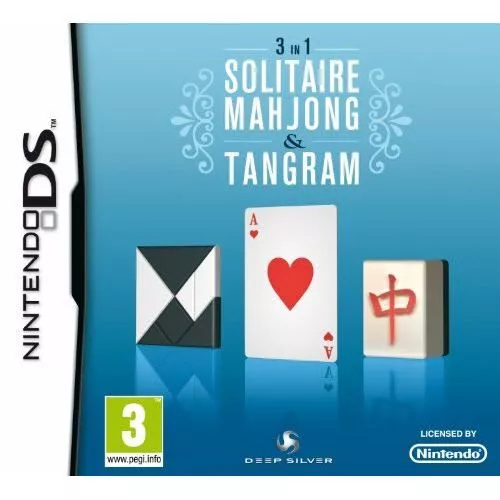 Solitaire, Mahjong & Tangram: 3 in 1 (Nintendo DS Game)