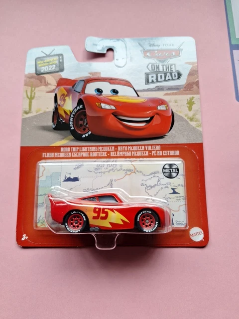DISNEY PIXAR CARS On The Road Lightning McQueen BNIB £5.00 - PicClick UK
