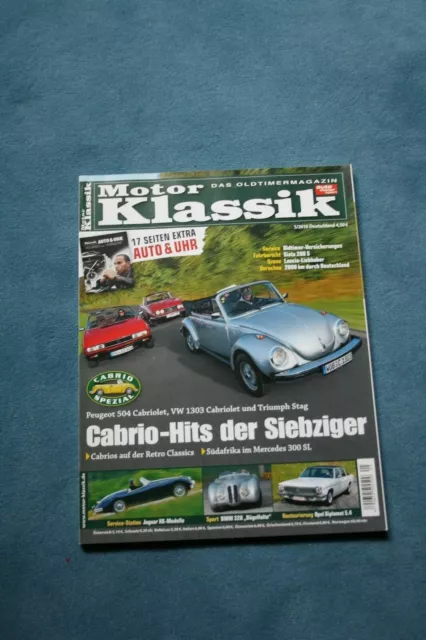 MOTOR KLASSIK 5/2010, Cabrios-Hits der 1970er, BMW 328, top