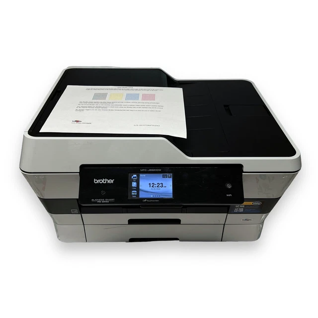 BROTHER MFCJ6920DW DUPLEX AllInOne Inkjet Printer With Some Ink