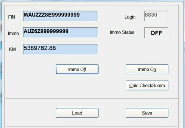 VAG EDC16 Calc - Soft Immo OFF