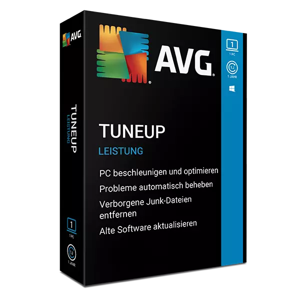 AVG TuneUp 2024 (Windows) 1 PC 1-2-3 Jahre