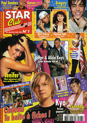 KYO CHARMED Pablo PUYOL Magazine STAR CLUB n°216 M POKORA JENIFER BSB. 