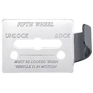 Freightliner Crome Fifth Wheel Switch Guard Engraved