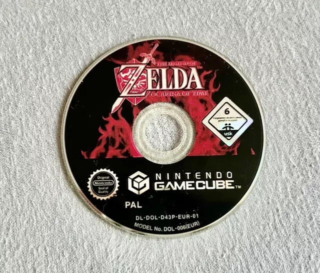 Nintendo Gamecube - THE LEGEND OF ZELDA OCARINA OF TIME - Nur Disc (Bonus Disc)