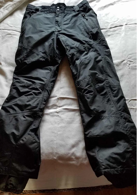 skihose herren 48 Crivit Thinsulate schwarz 100 % Polyester wattiert gebraucht