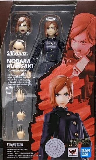 Jujutsu Kaisen Figuarts Mini Action Figure Nobara Kugisaki 9 Cm Bandai Tamashii Nations 4573102621290