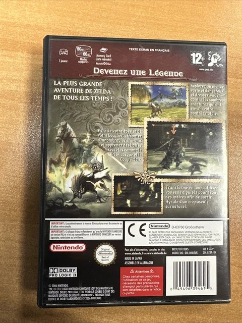 The Legend Of Zelda: Twilight Princess Sur Gamecube (PAL) - Excellent état, Code Intact