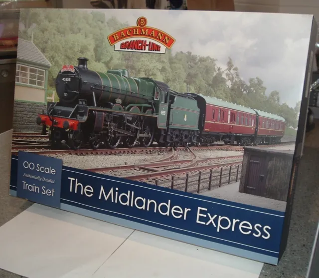 Bachmann #30-285 "OO" "The Midlander Express" trainset as new unused condn  1/76